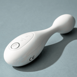 Crystal Clear Glass Prostate Vibrator – 12mm
